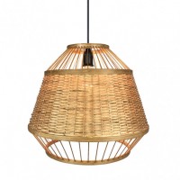 Distribuidor - Lâmpadas Diversas | Colgantes Rustica | COLGANTE BAMBU 1XE27 CROTON REGX41D Ref: 141194102